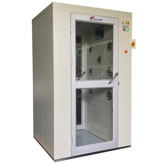Laboratory Cleanroom Stainless Steel Air Shower Room for Dust Removal and Sterilization